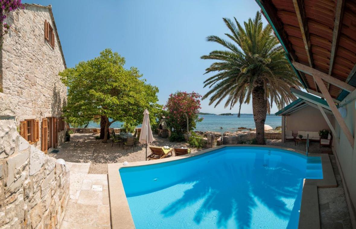 Luxury Beachfront Villa Mare With Private Pool At The Beach Orebic - Peljesac Exteriér fotografie