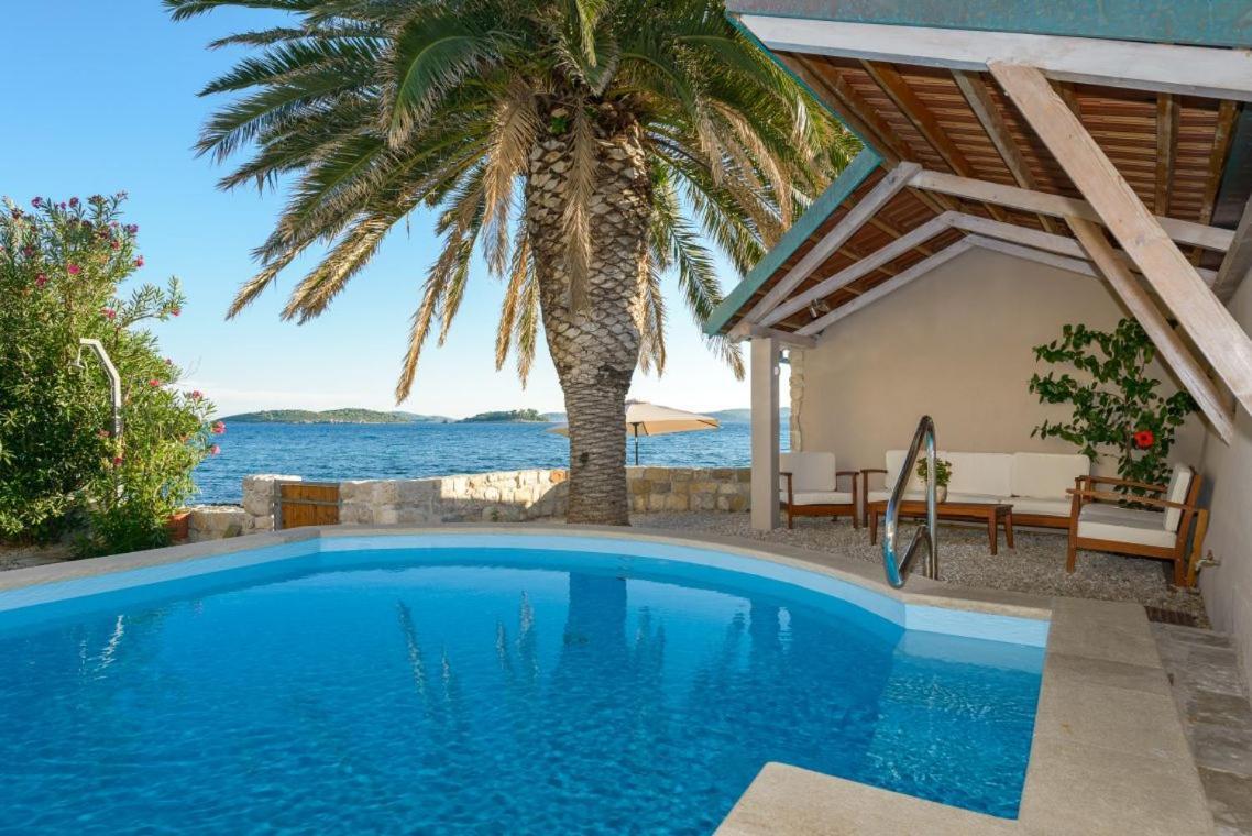 Luxury Beachfront Villa Mare With Private Pool At The Beach Orebic - Peljesac Exteriér fotografie