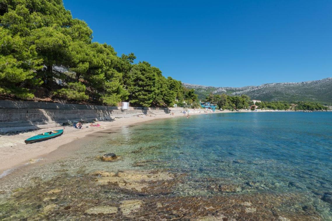 Luxury Beachfront Villa Mare With Private Pool At The Beach Orebic - Peljesac Exteriér fotografie