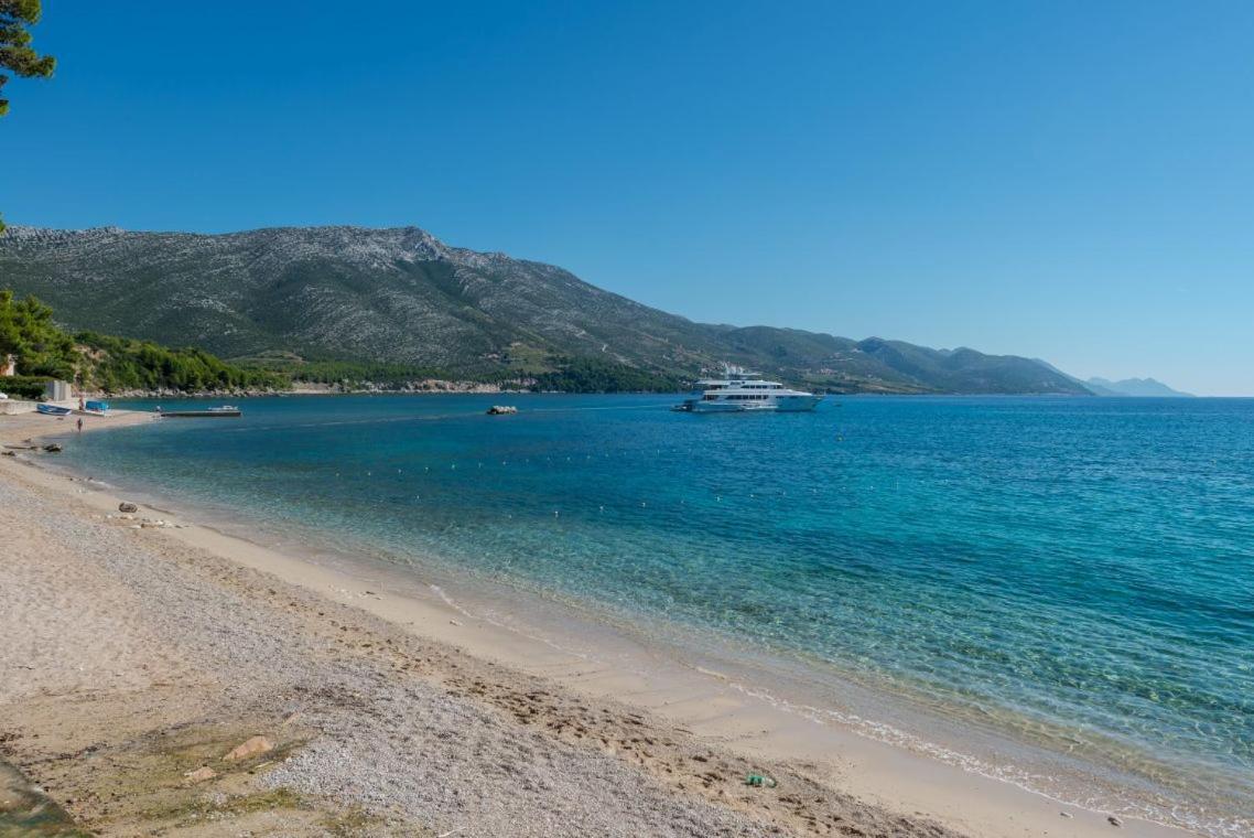 Luxury Beachfront Villa Mare With Private Pool At The Beach Orebic - Peljesac Exteriér fotografie